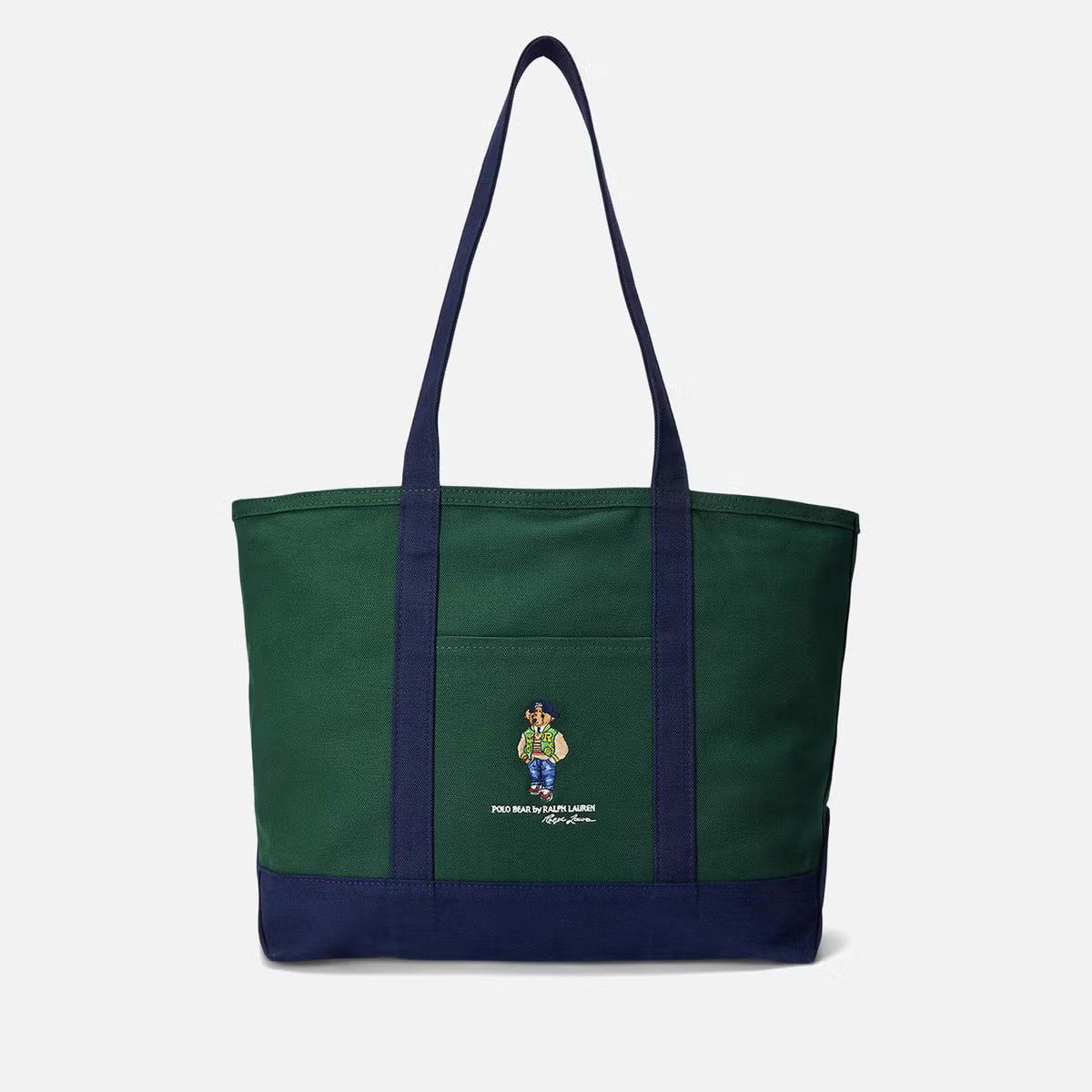 Polo Ralph Lauren Polo Bear Cotton Canvas Tote Bag