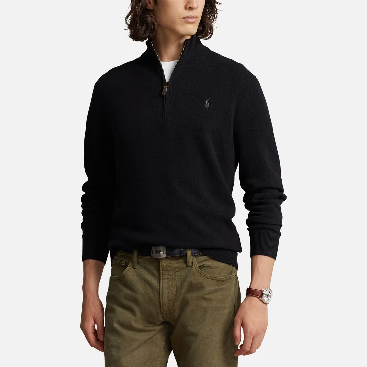 Polo Ralph Lauren Merino Wool Half-Zip Jumper