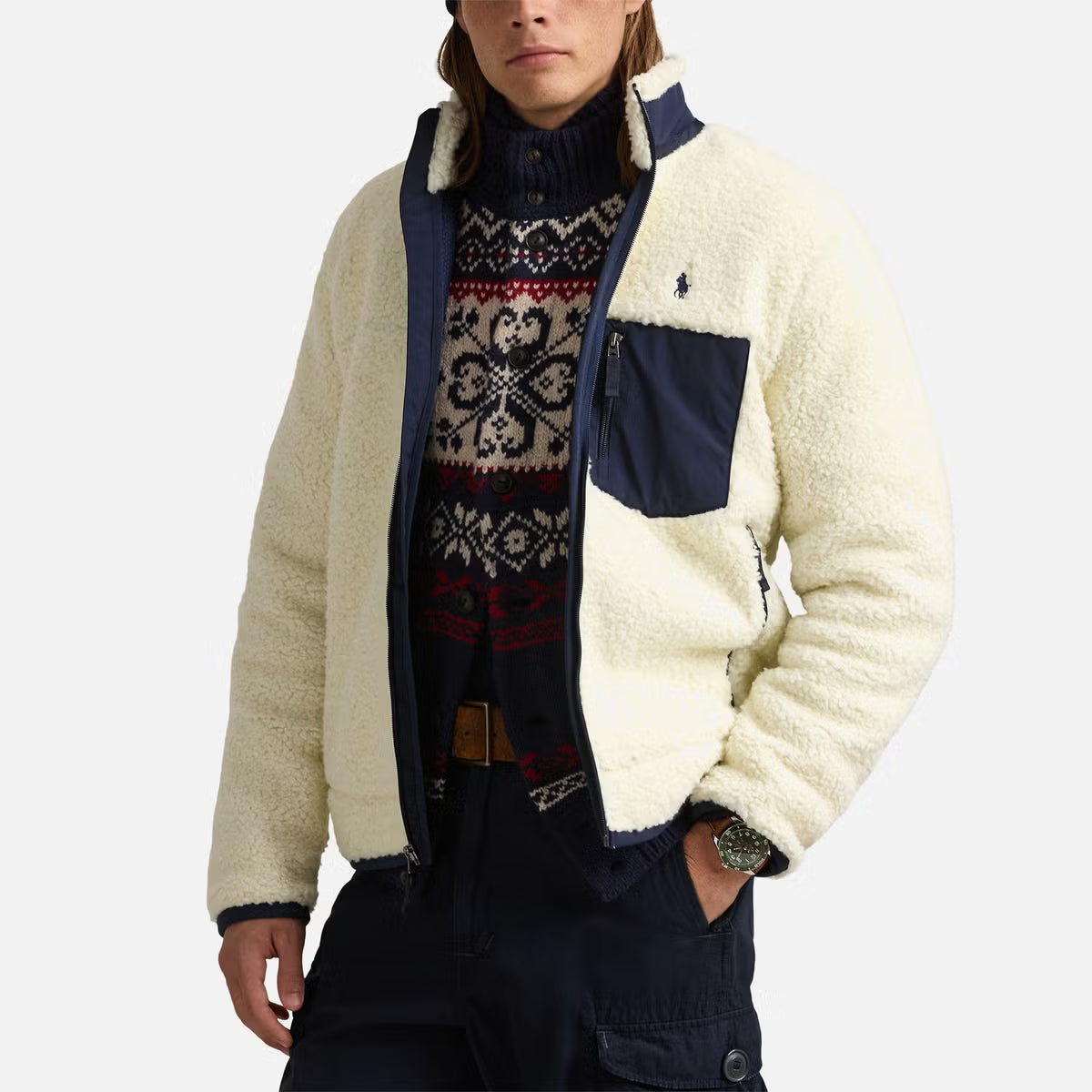 Polo Ralph Lauren Bonded Hi-Pile Fleece Jacket