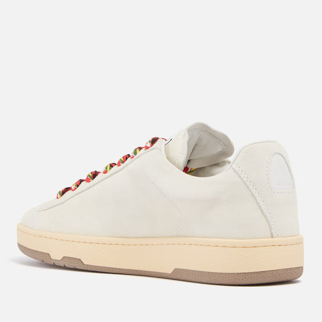 Lanvin Men's Lite Curb Low Top Suede Trainers