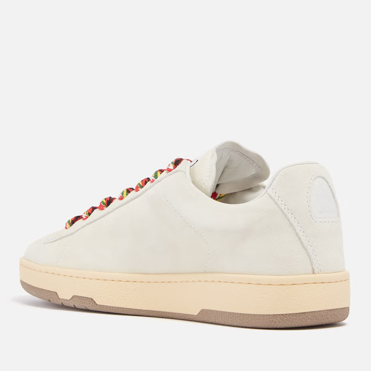 Lanvin Men's Lite Curb Low Top Suede Trainers