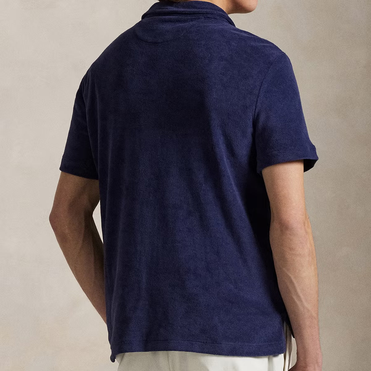 Polo Ralph Lauren Johnny Collar Cotton Terry Polo Shirt