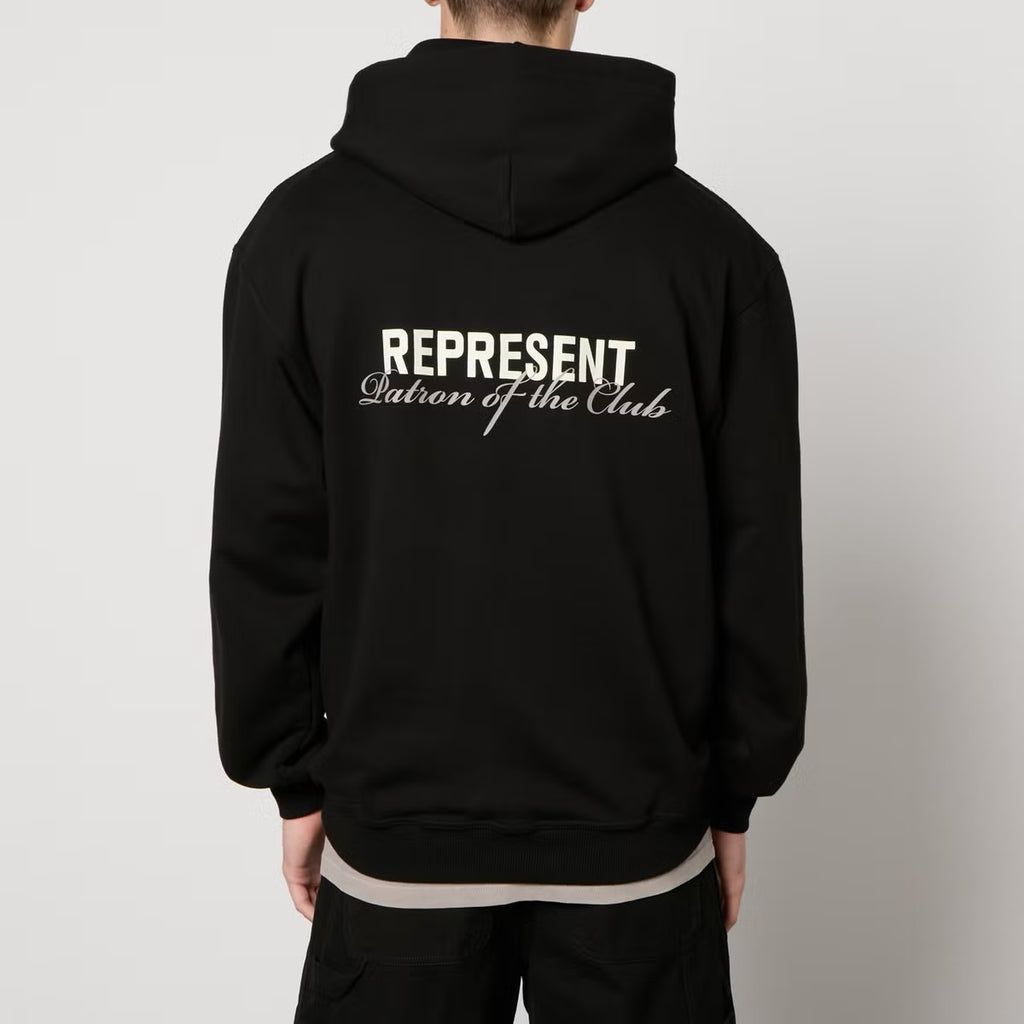 REPRESENT Patron Of The Club Cotton-Jersey Hoodie