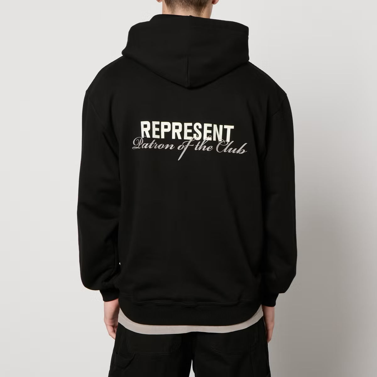 REPRESENT Patron Of The Club Cotton-Jersey Hoodie