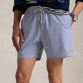Polo Ralph Lauren Traveler Seersucker Swimming Trunks