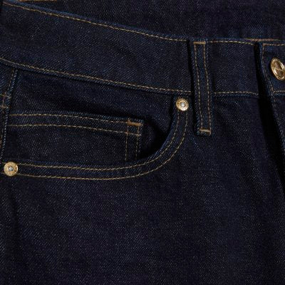 Indigo Barrel Leg Jeans