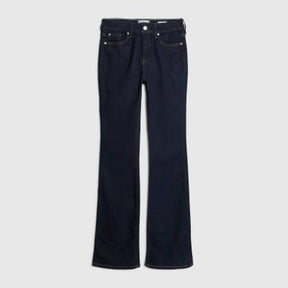 Indigo Mid Rise Bootcut Jeans