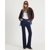 Indigo Mid Rise Bootcut Jeans