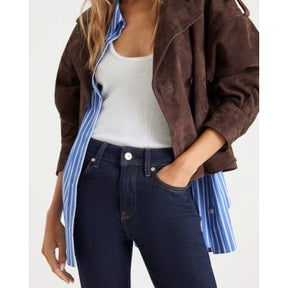 Indigo Mid Rise Bootcut Jeans