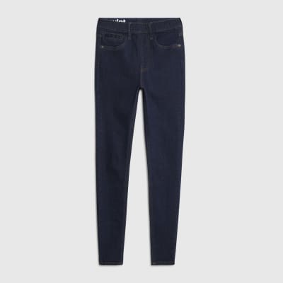 Indigo Pull-On Sculpt Skinny Jeans