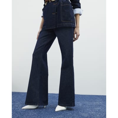 Indigo Wide Leg Jeans