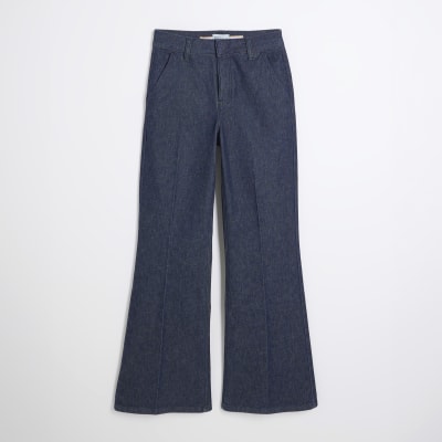 Indigo Wide Leg Jeans