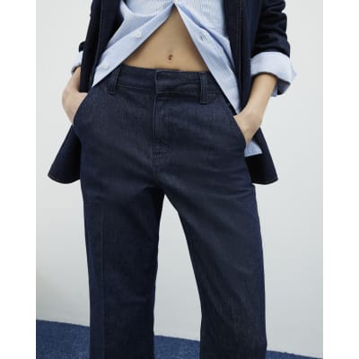 Indigo Wide Leg Jeans