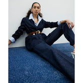 Indigo Wide Leg Jeans