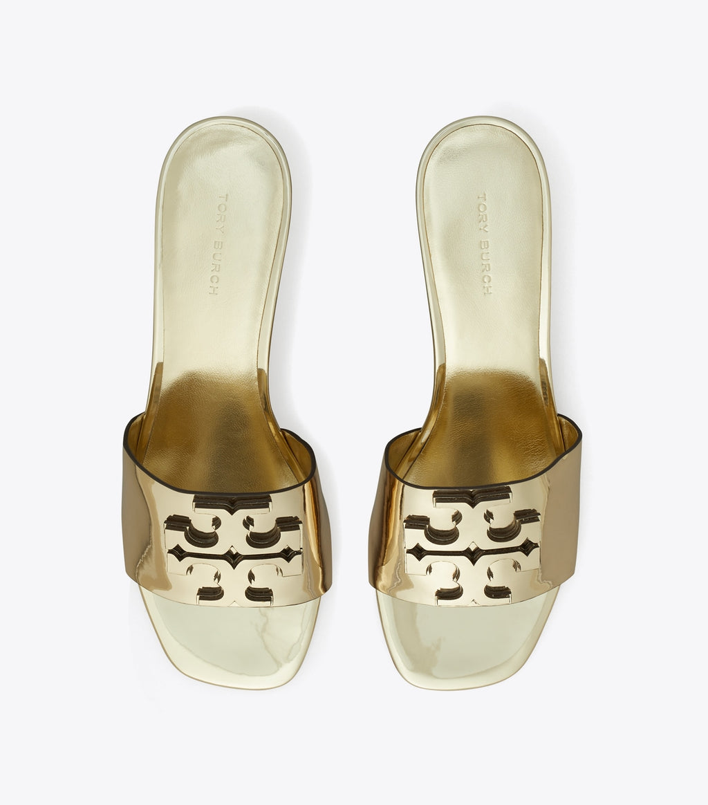 Tory Burch TORY BURCH INES HEELED MULE - Size: UK 5 Sandals | Shop From The Mirage