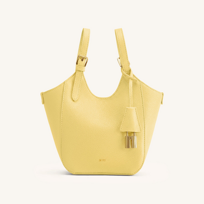 Ines Padlock Tote Bag - Yellow