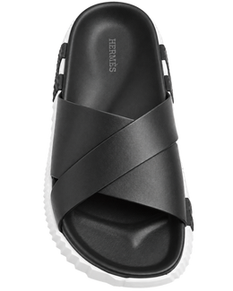 Infra sandal in Noir