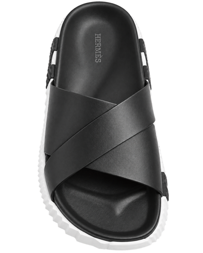 Infra sandal in Noir