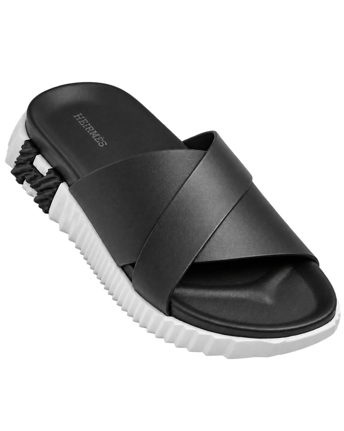 Infra sandal in Noir