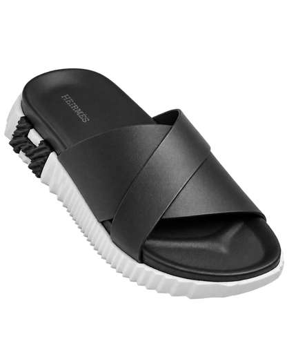 Infra sandal in Noir