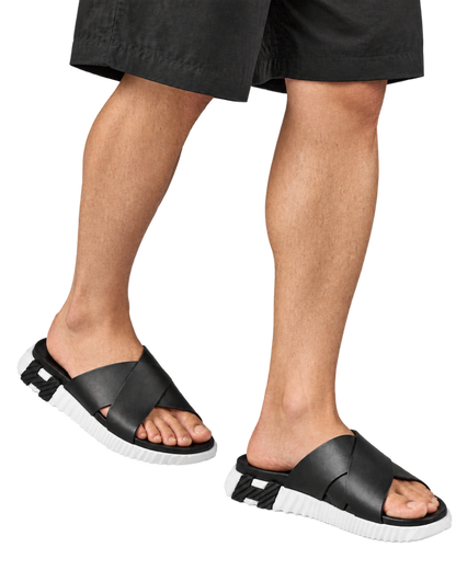 Infra sandal in Noir