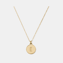 Initial E Mini Pendant