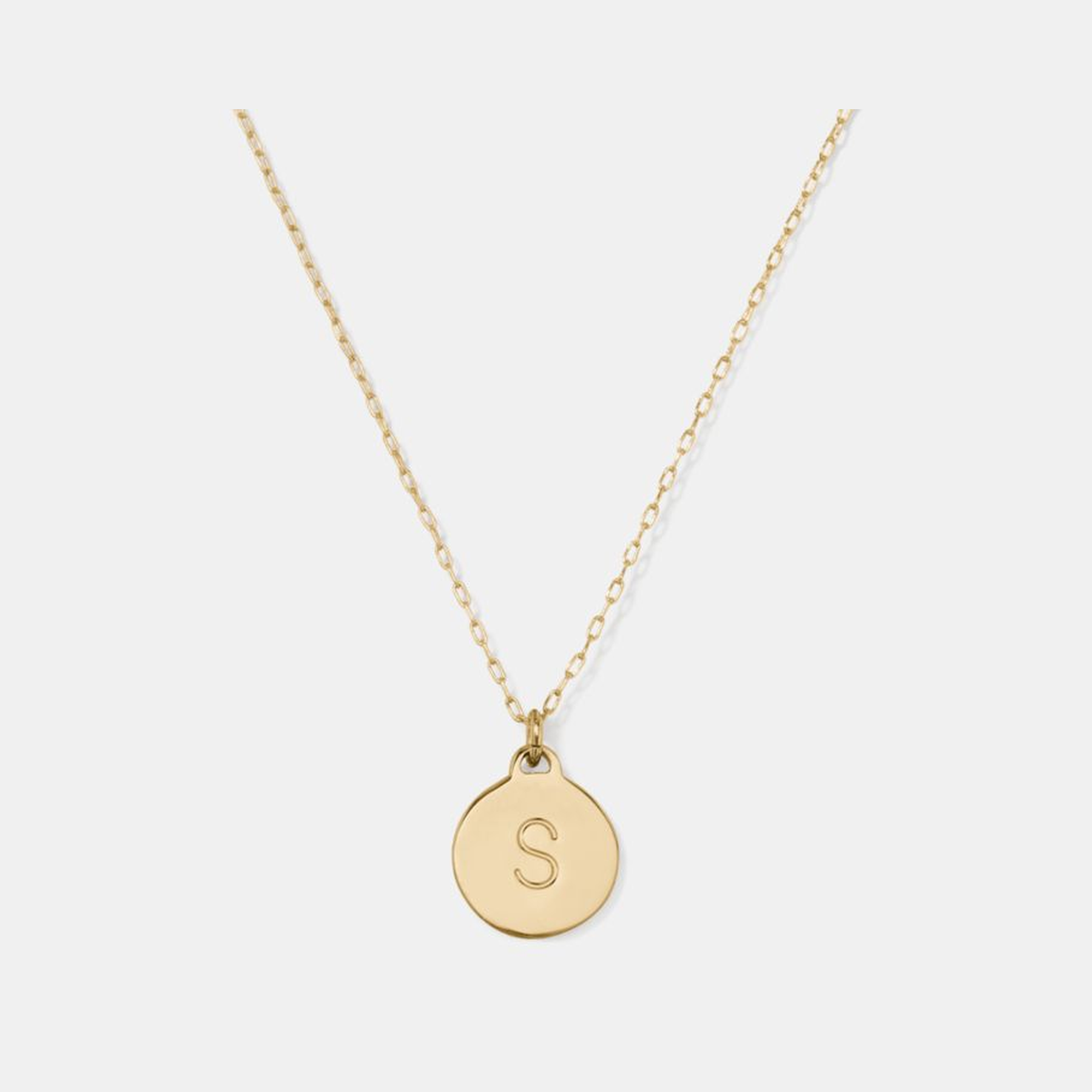 Initial S Mini Pendant