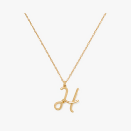 Initial Script H Pendant