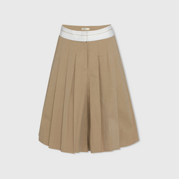 INSIDE OUT WAIST PLEATED CULOTTES