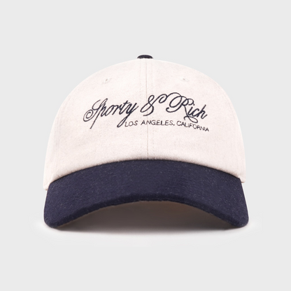 International Wool Hat - Ecru/Navy