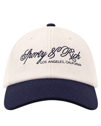 International Wool Hat - Ecru/Navy