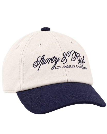 International Wool Hat - Ecru/Navy