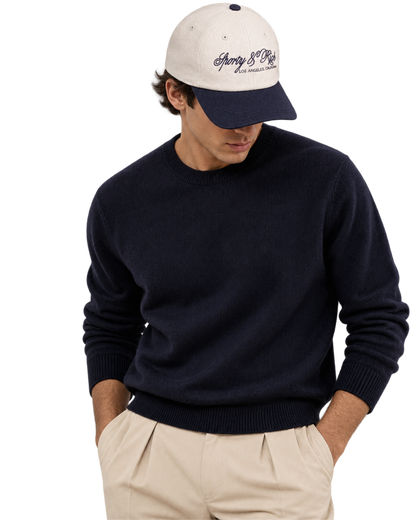 International Wool Hat - Ecru/Navy