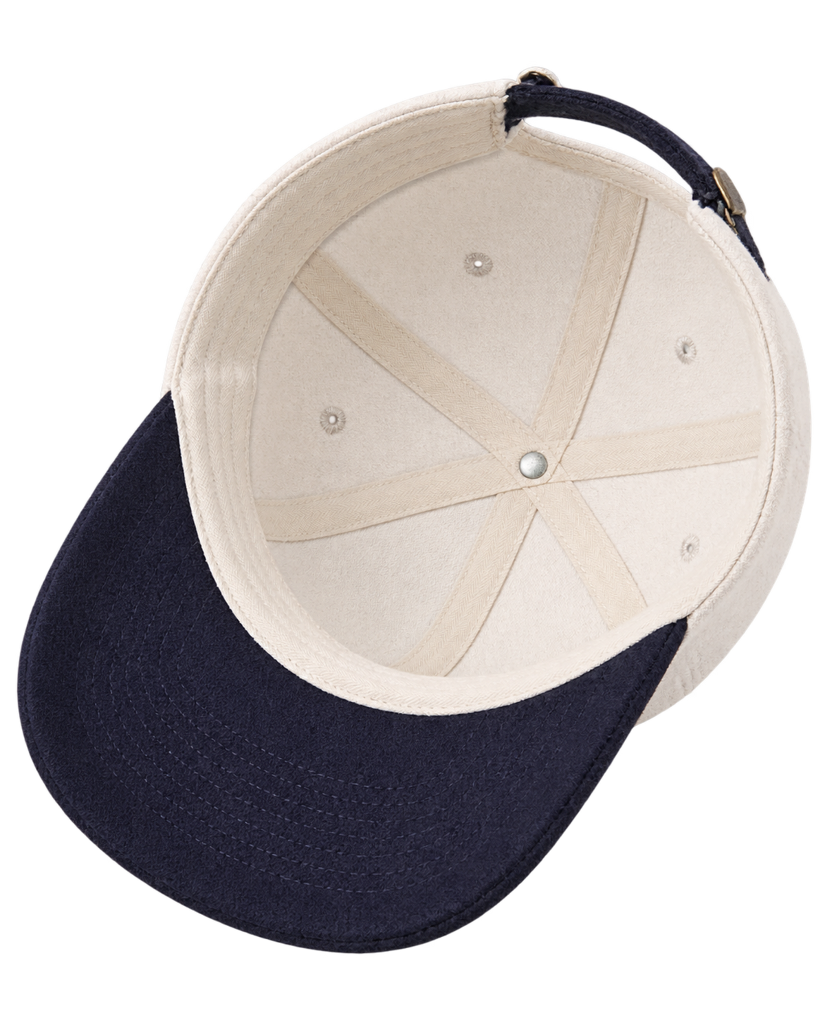 International Wool Hat - Ecru/Navy