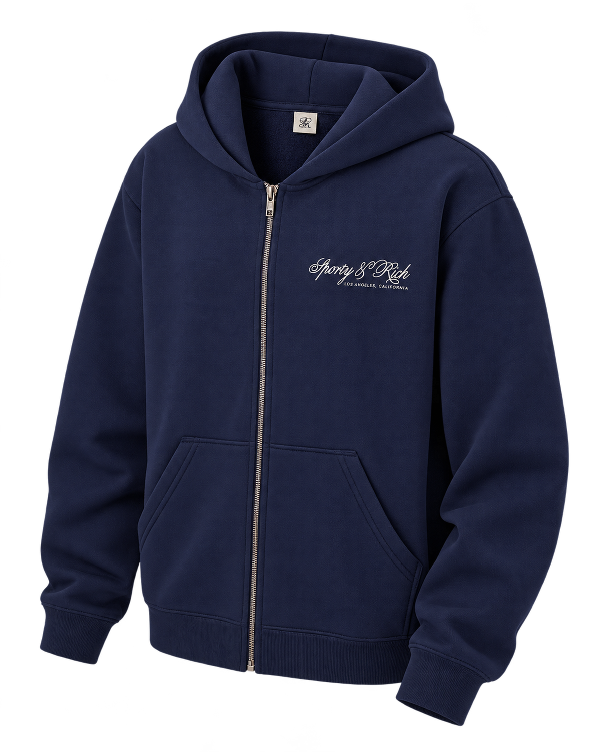 International Zip Hoodie - Navy