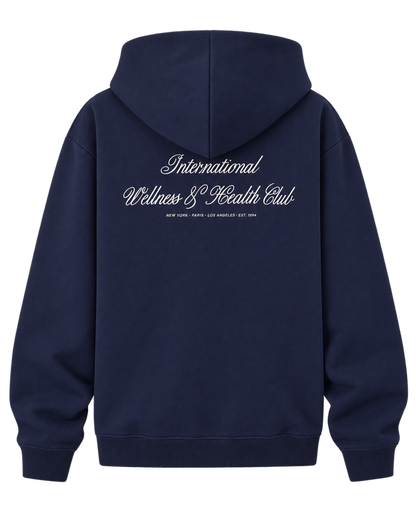 International Zip Hoodie - Navy