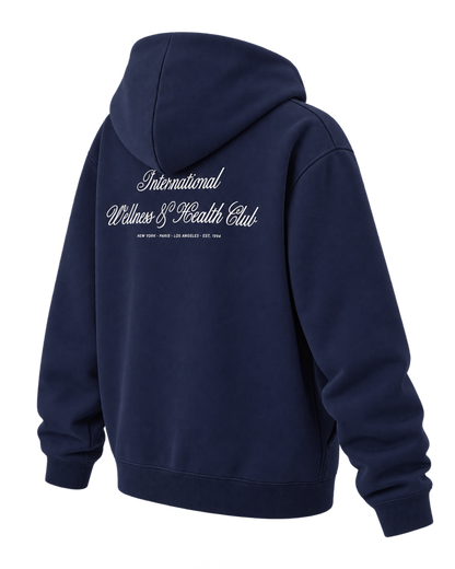 International Zip Hoodie - Navy