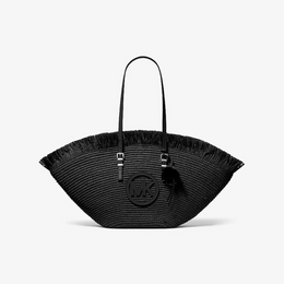 Isa Large Hand-Crocheted Fan Tote Bag