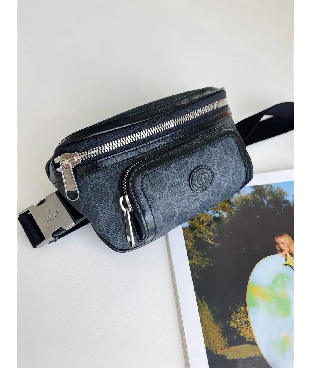 Gucci Women's Leather Belt Bag – Anthracite