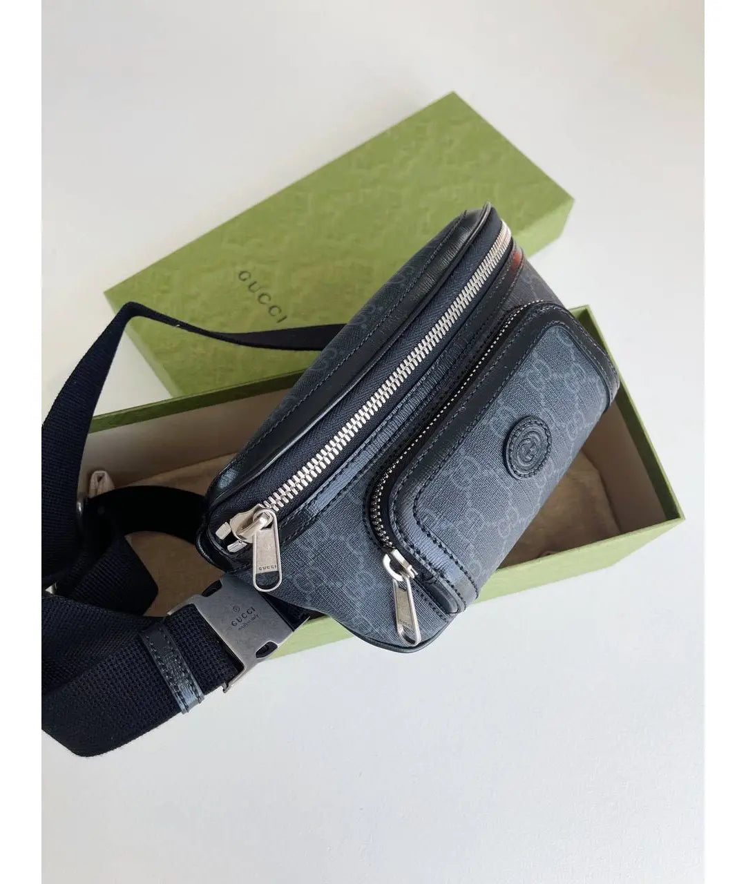 Gucci Women's Leather Belt Bag – Anthracite