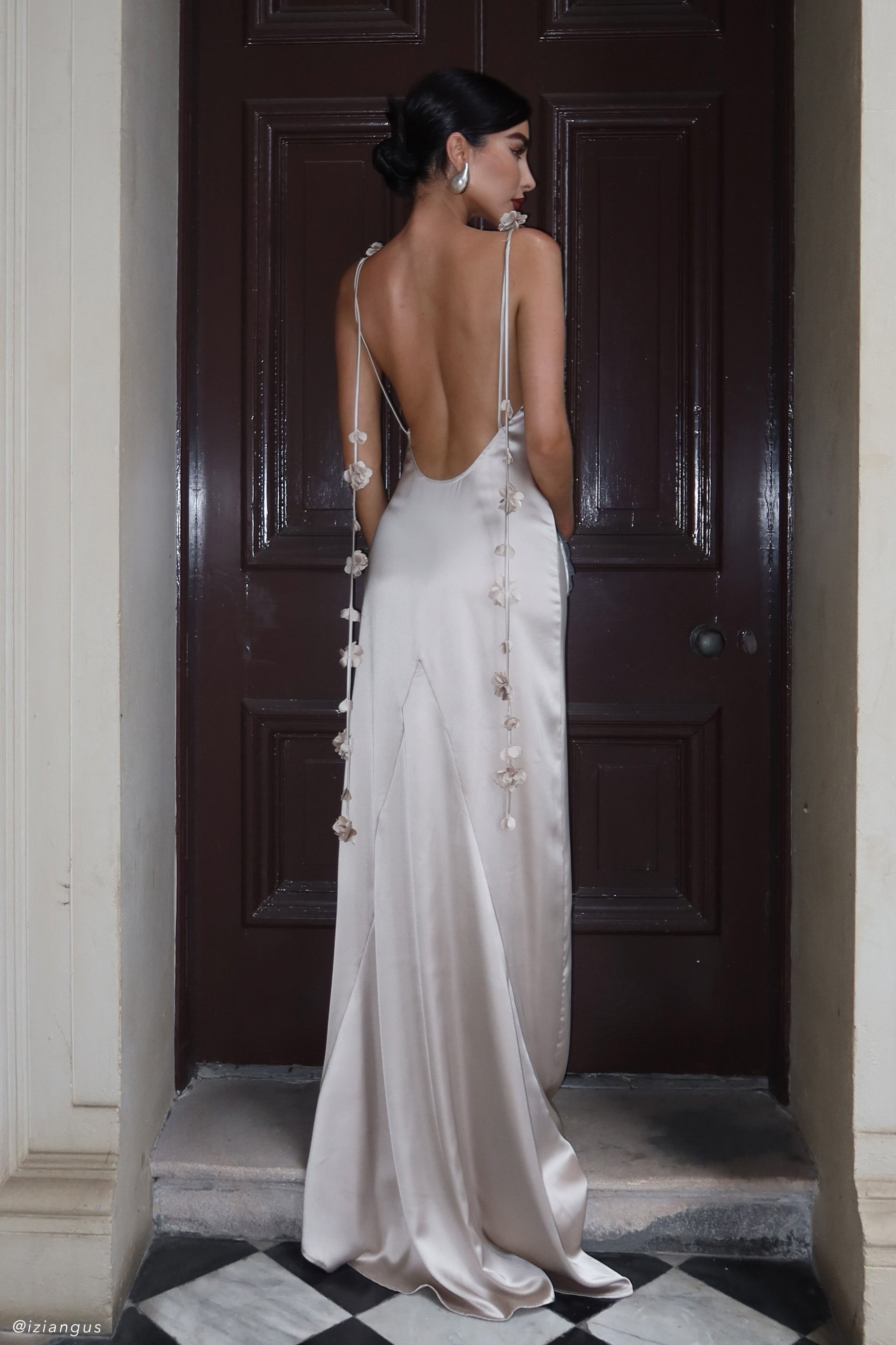 Elenora Rose Gown - Blush Gold