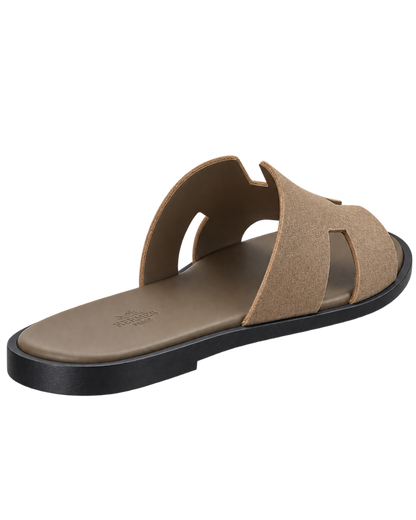 Izmir sandal Étoupe
