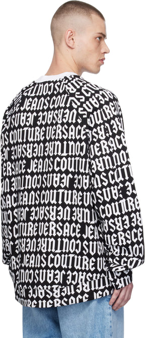 Black & White Logomania Sweatshirt