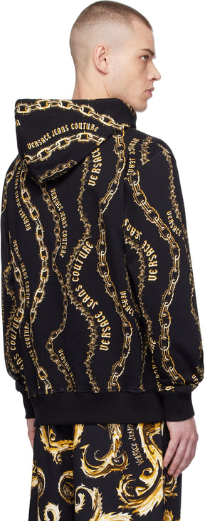 Black Chain Couture Hoodie