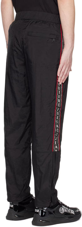 Black Grosgrain Trousers