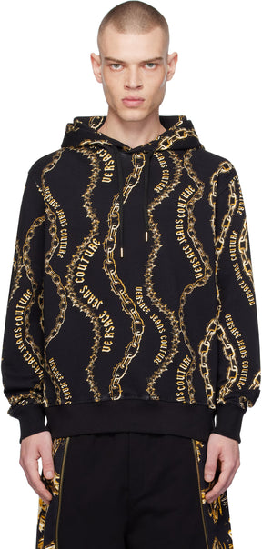 Black Chain Couture Hoodie