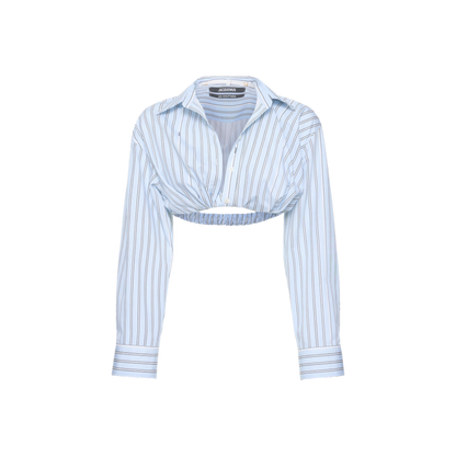 Jacquemus La Chemise Bahia Courte cotton shirt
