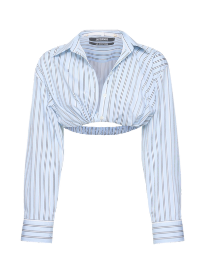 Jacquemus La Chemise Bahia Courte cotton shirt