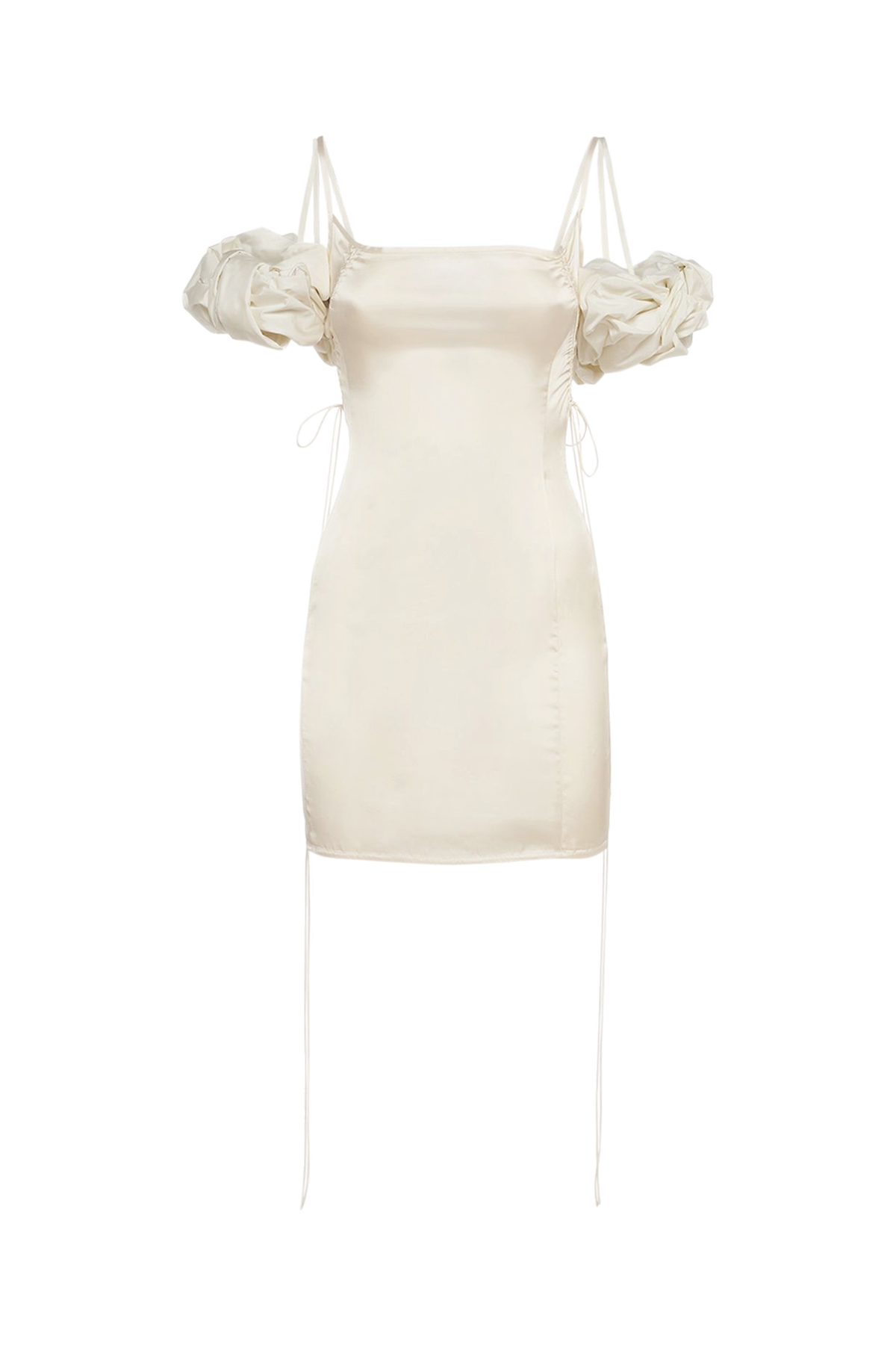 Jacquemus La Mini Robe Chouchou satin mini dress