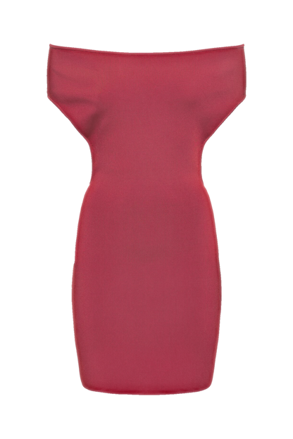Jacquemus La Robe Cubista rib knit mini dress